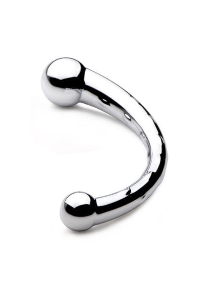 The Chrome Crescent Dildo