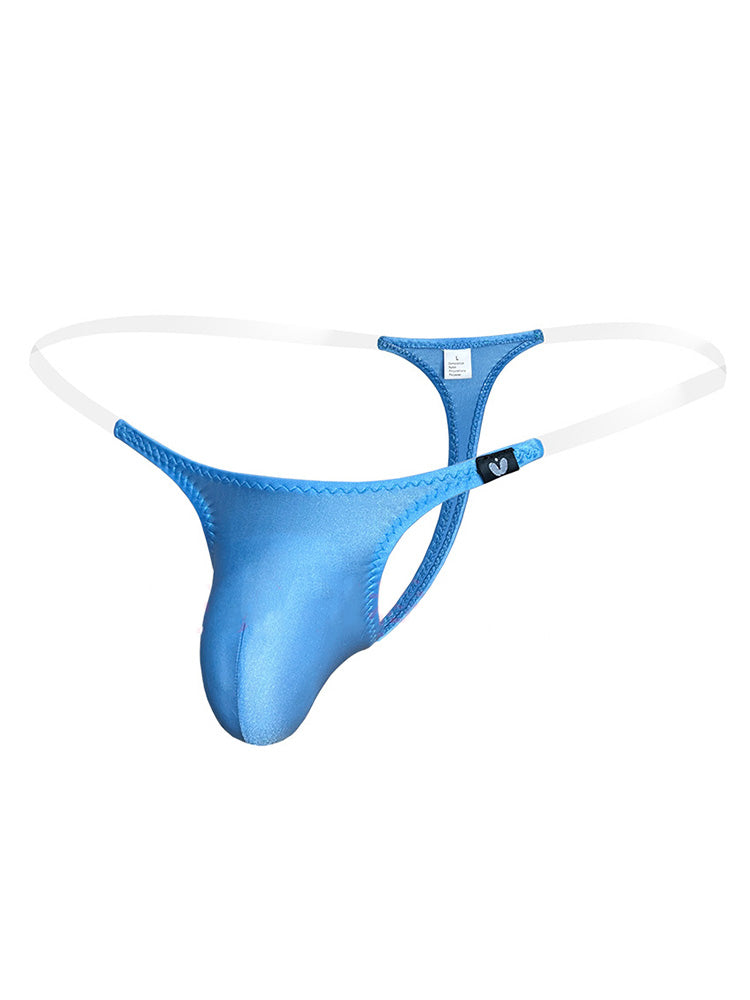 Men's Invisible Waistband Straps Low Rise Thong 
