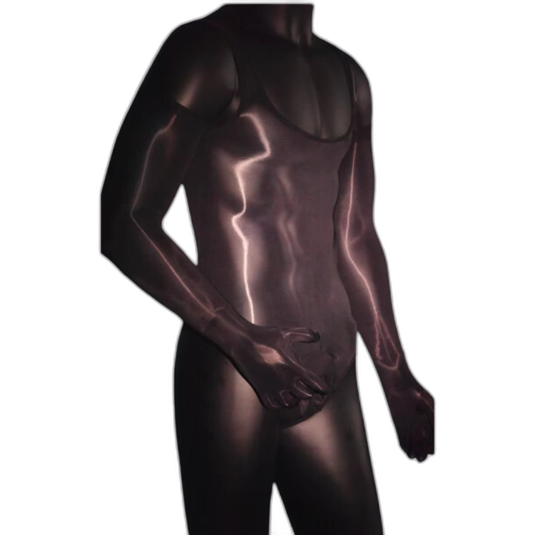 Queer Glow-Up Shiny Member Bodysuit