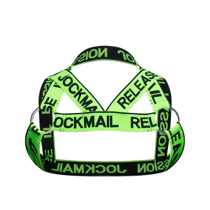 Jockmail Neon Release It Passion Elastic Chest Harness