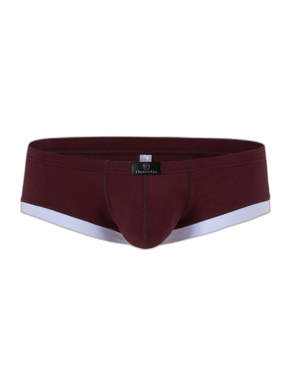 2 Pack Men's Ultra-Soft Modal Breathable Seamless Comfort Low-Rise Trunks
