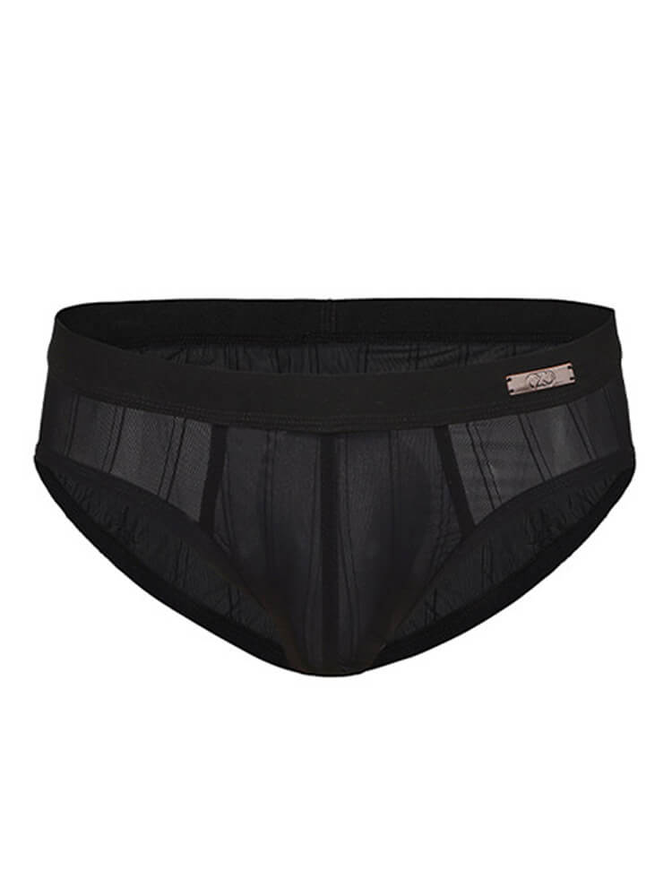 Men's Sexy Heart-Shaped Cutout Design Briefs