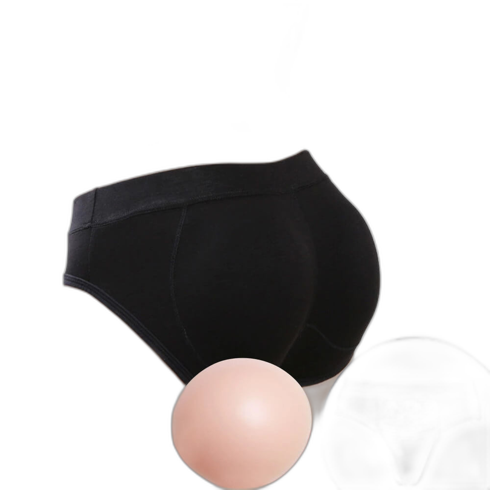 Gaff Panties with Silicone Hip Pads for Cross Dressing Men