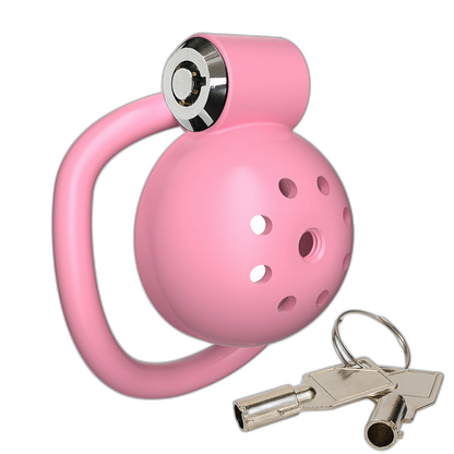 Nub Ultra-Light Chastity Cage with 5 Ring Sizes