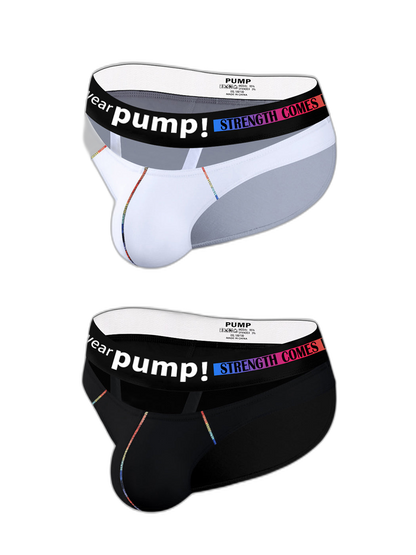 2 Pack Men’s Sexy Low-rise Garter Briefs