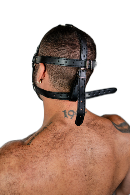 ruff GEAR Rein Harness with Breathable Ball Gag