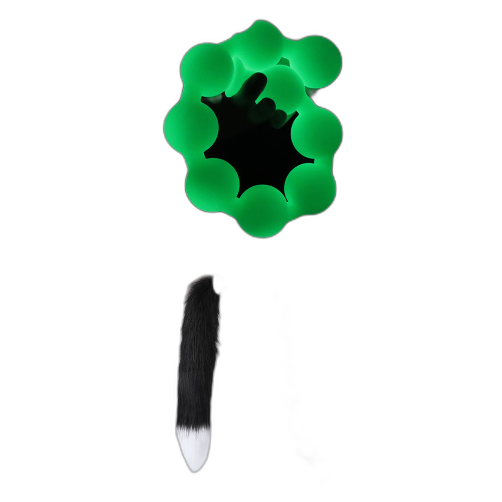 Nine Realms - Large Anal Beads - 9 Balls With Tail - Deep Anal Toy