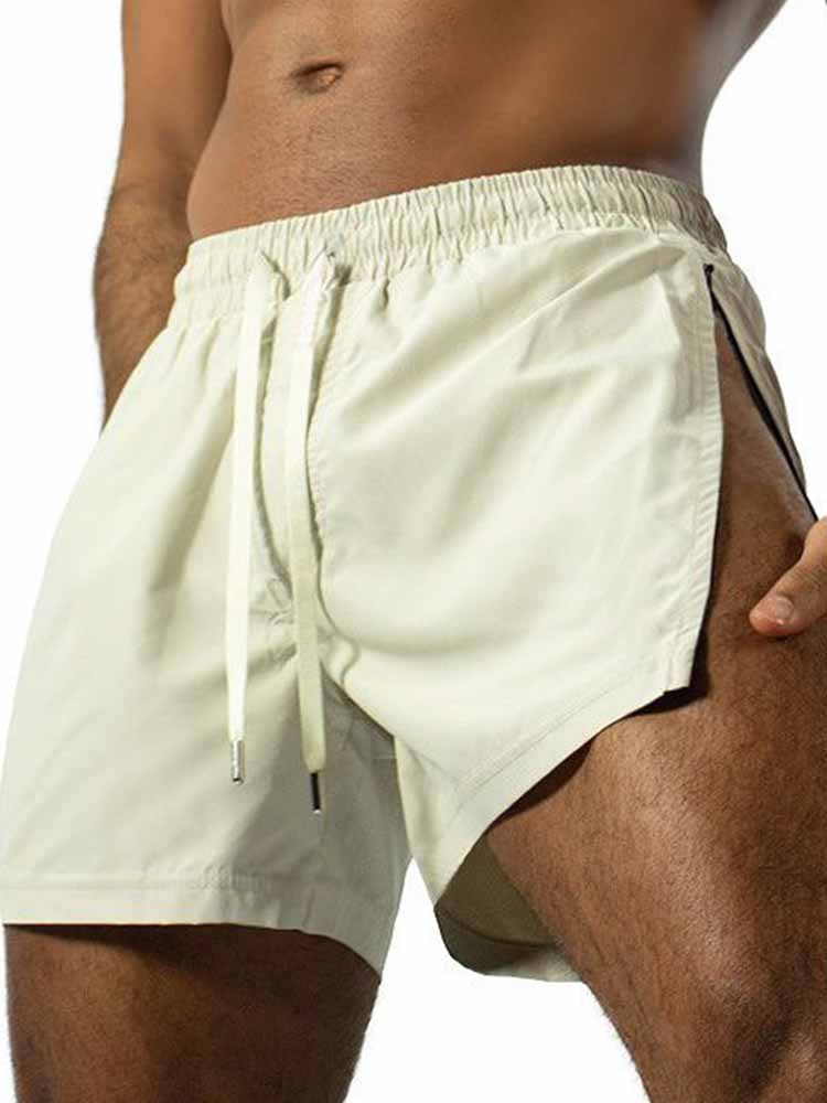 Men's Casual Ice Silk Quick-drying Sport Shorts 