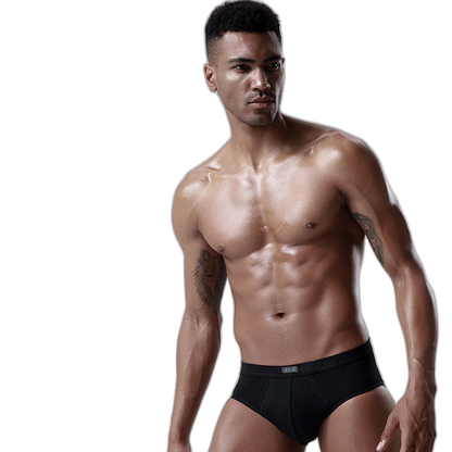 4 Pack Cotton Support U Convex Pouch Briefs
