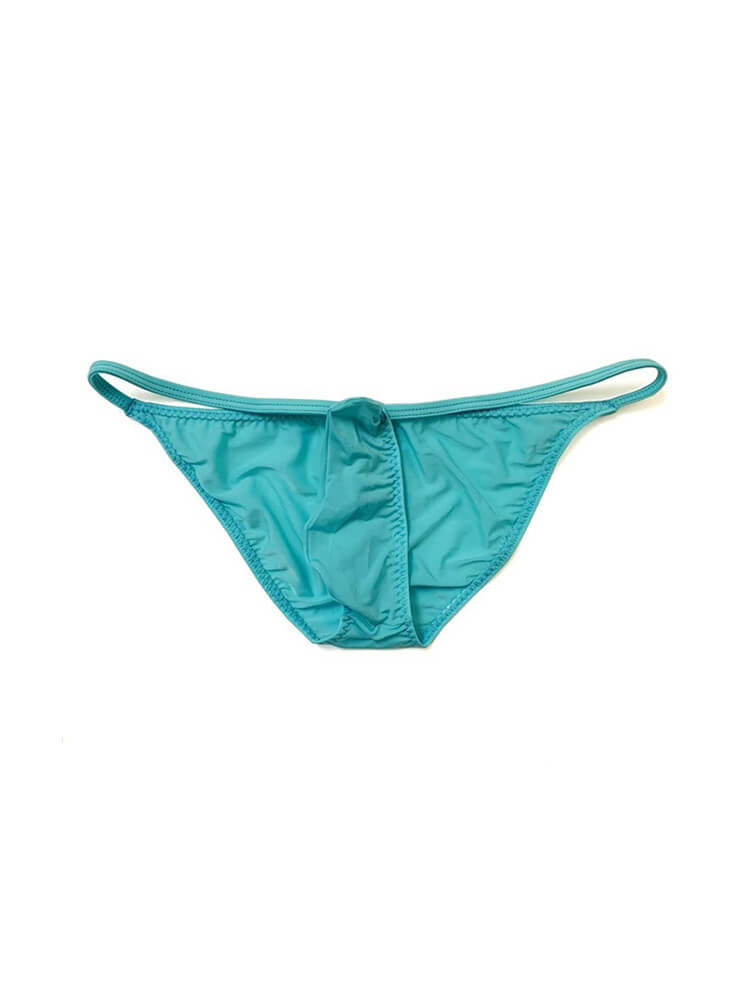 Men's Sexy Ice Silk Thin Upturned Briefs