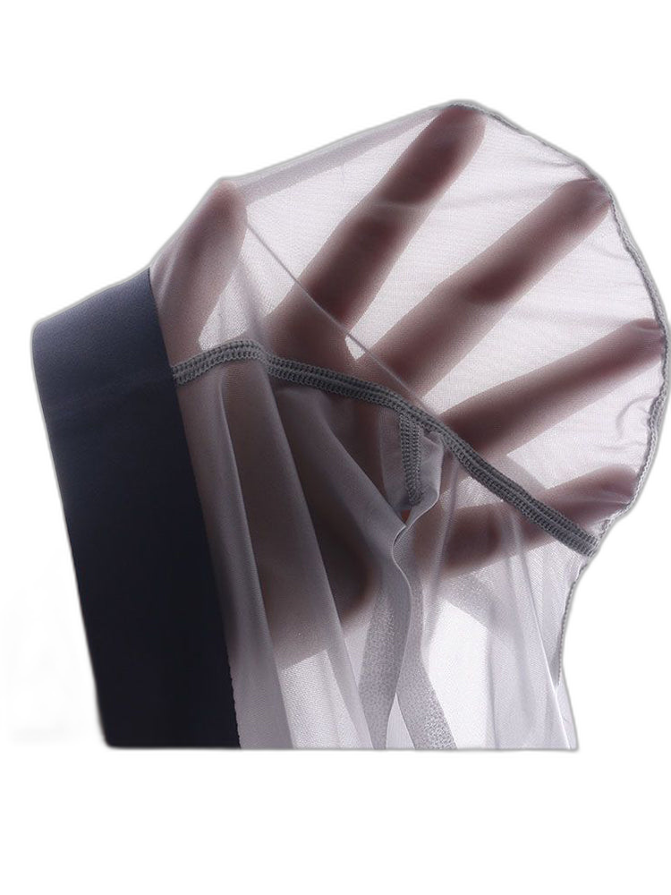 Men's Transparent Sexy Ice Silk Seamless Boxer Briefs