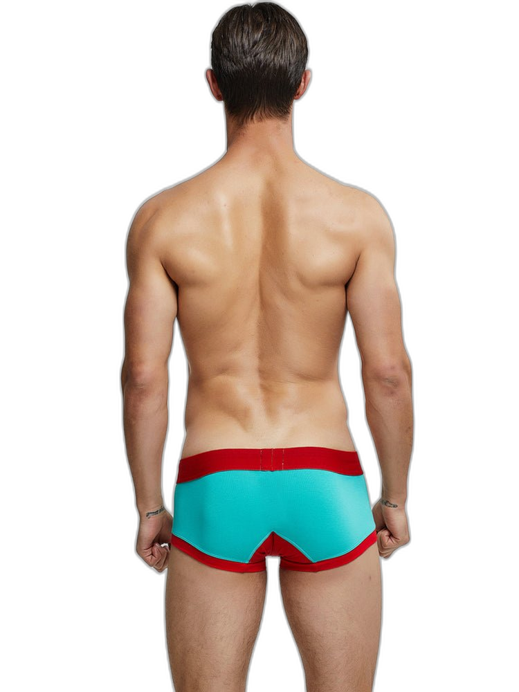 Men's Cartoon Low-rise Cotton Trunks