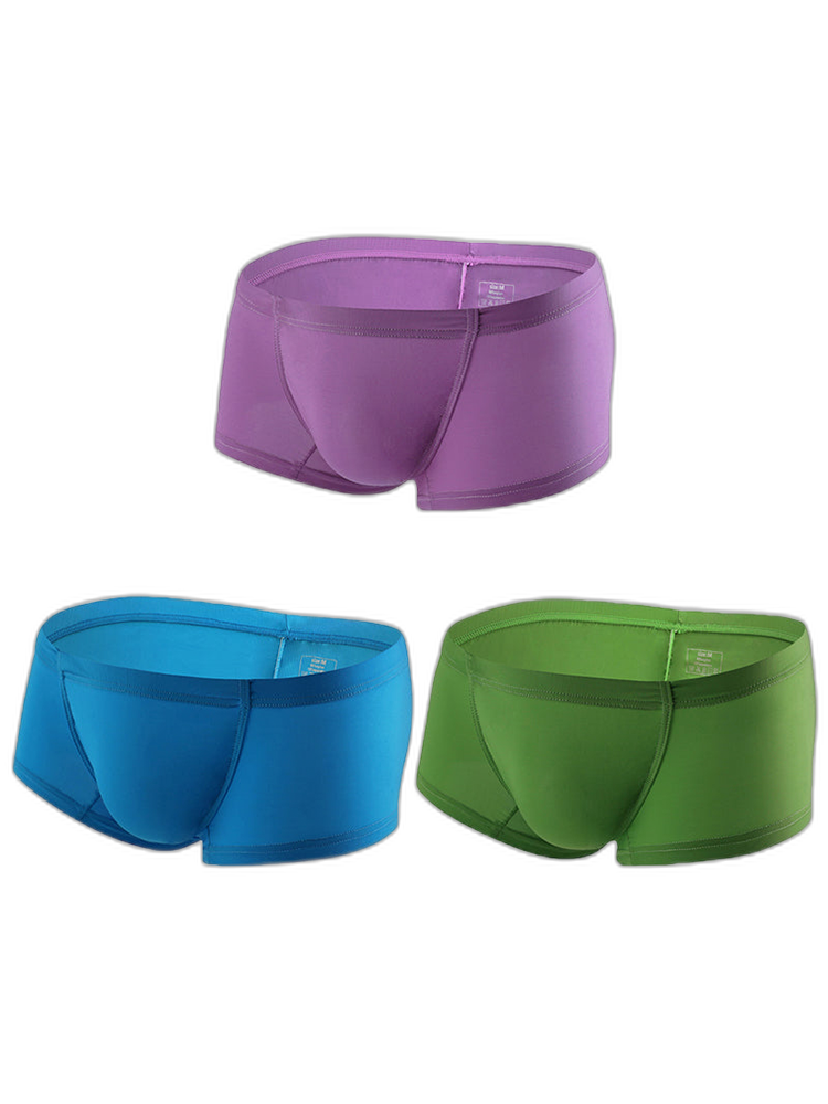 3 Pack Soft Thin Support Pouch Underwear
