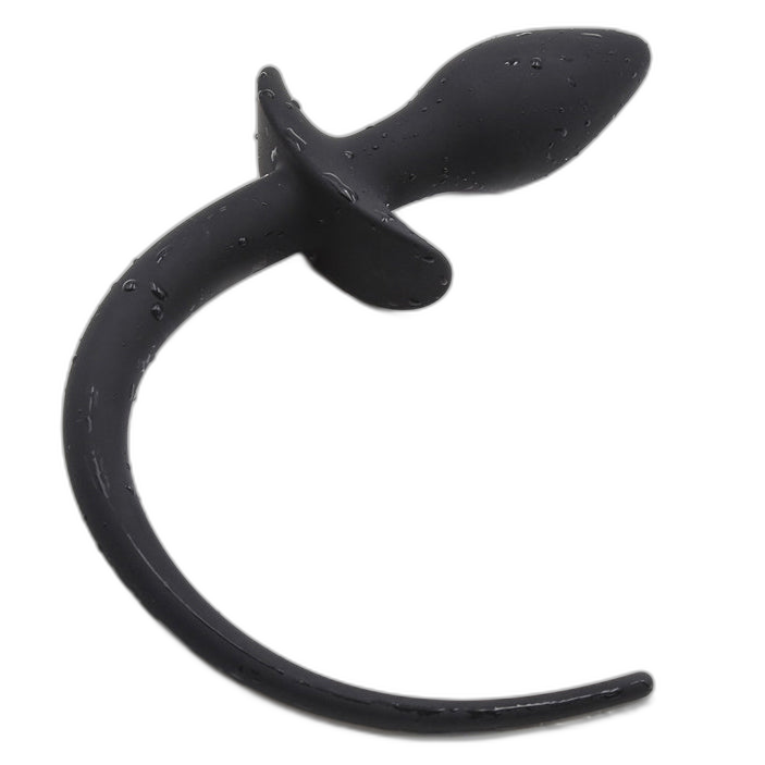 ruff GEAR Silicone Swirl Pup Tail Black