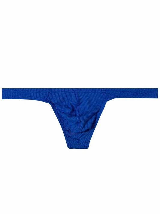 Men's Solid Color Low Rise High Cut Thongs