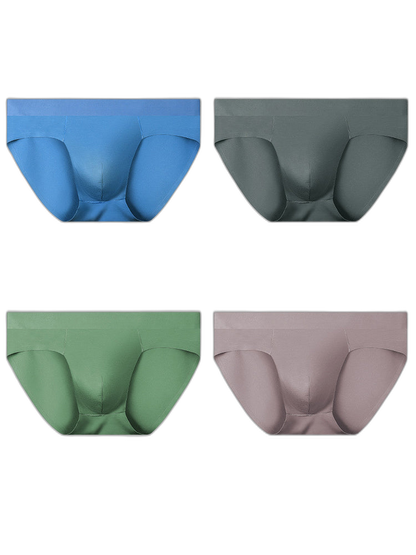 Men's Breathable Seamless Modal Pouch Briefs