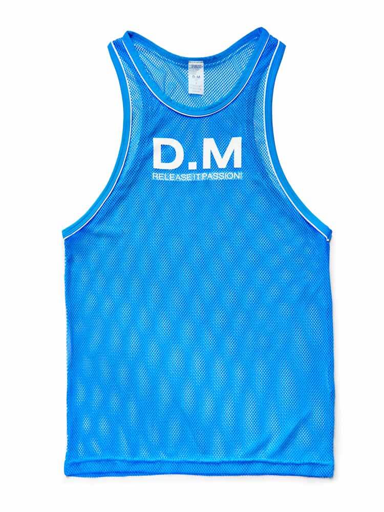 D.M Men's Mesh Sexy Breathable Sports Tank Top
