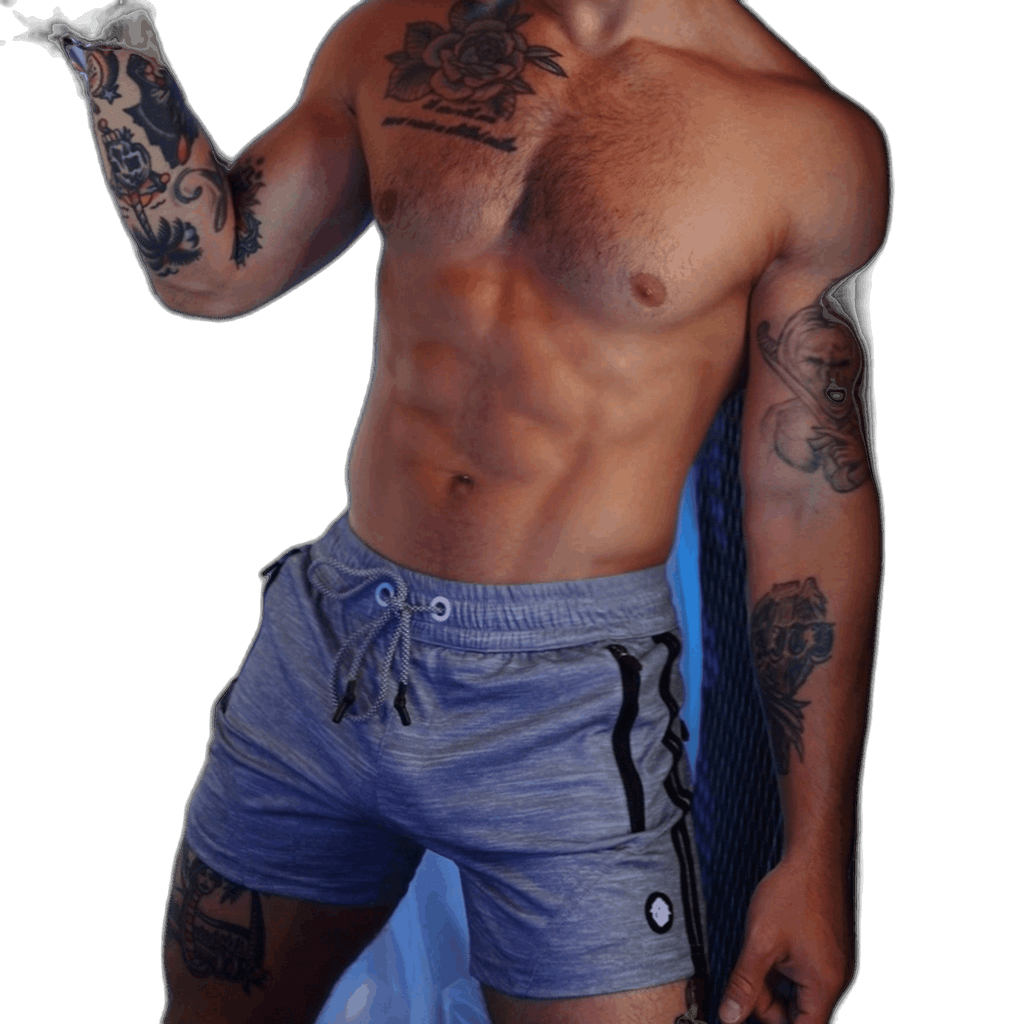 Breedwell Trade Trainer Shorts Grey Heather