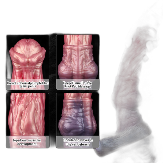 Bulger - Fantasy Silicone Dildo - Centaur Dildo - Knot Dildo