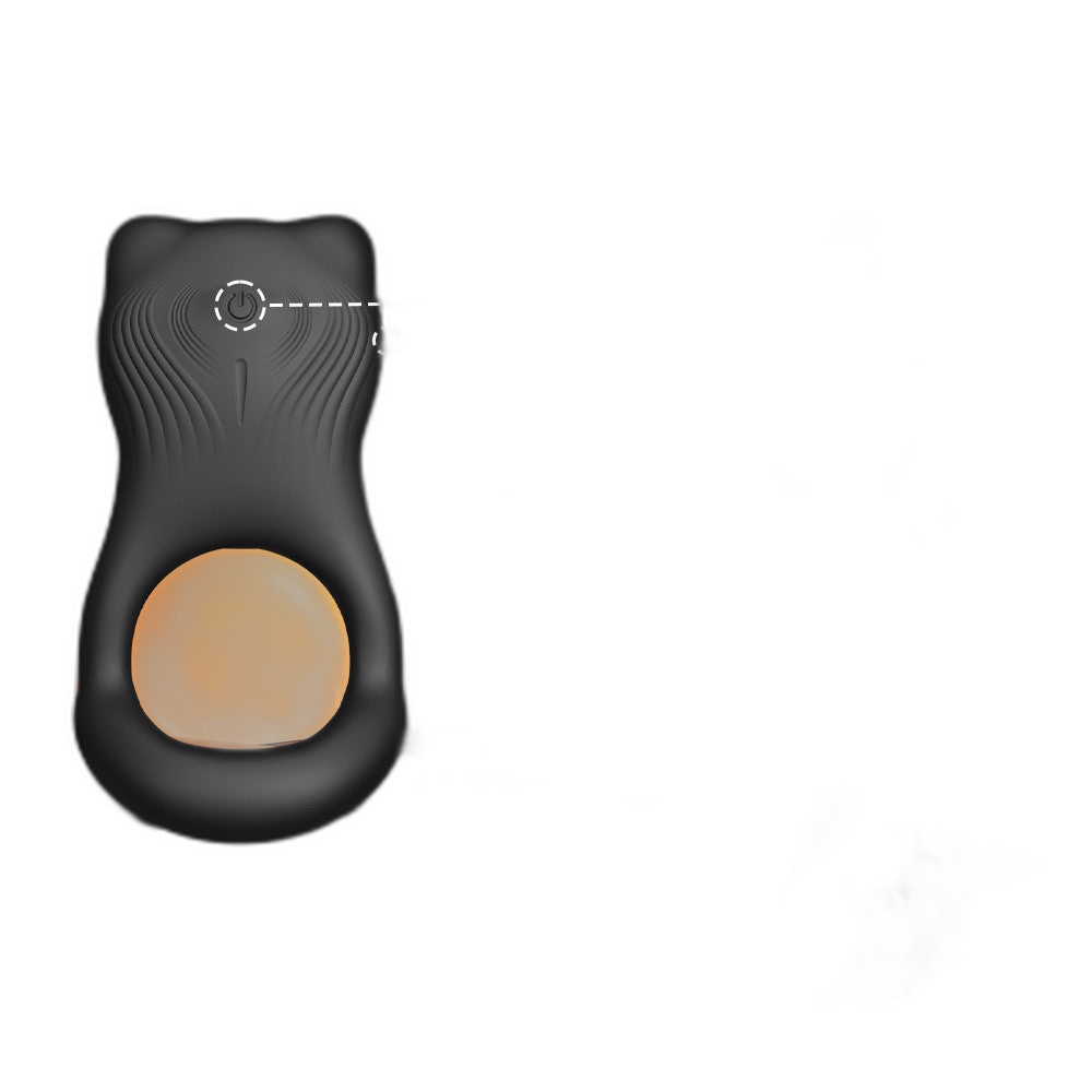 Bull Cock Ring - Vibrating Cock Ring - Double Penetration Cock and Ball Ring
