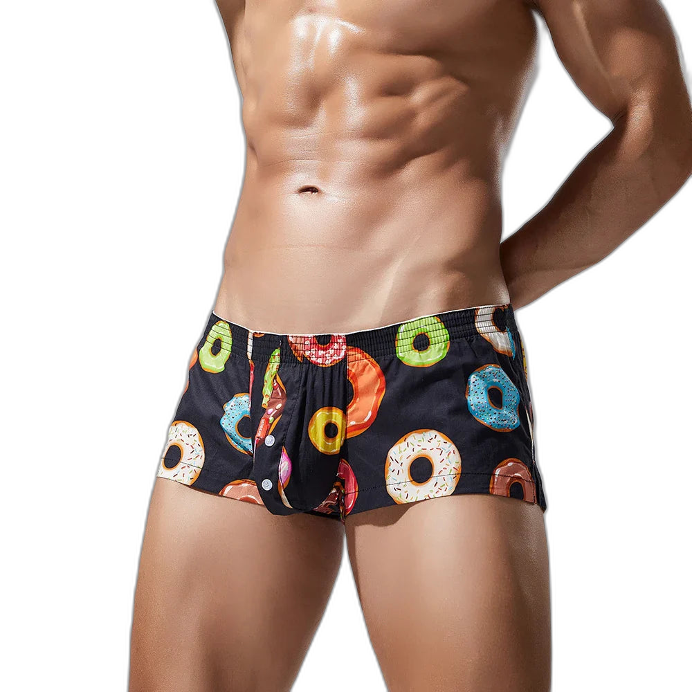 SEOBEAN Bold Wear Distressed Boxer Briefs