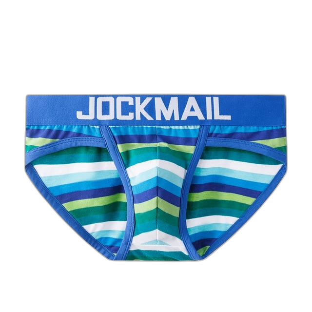 Jockmail Striped Briefs