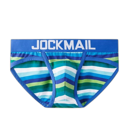 Jockmail Striped Briefs