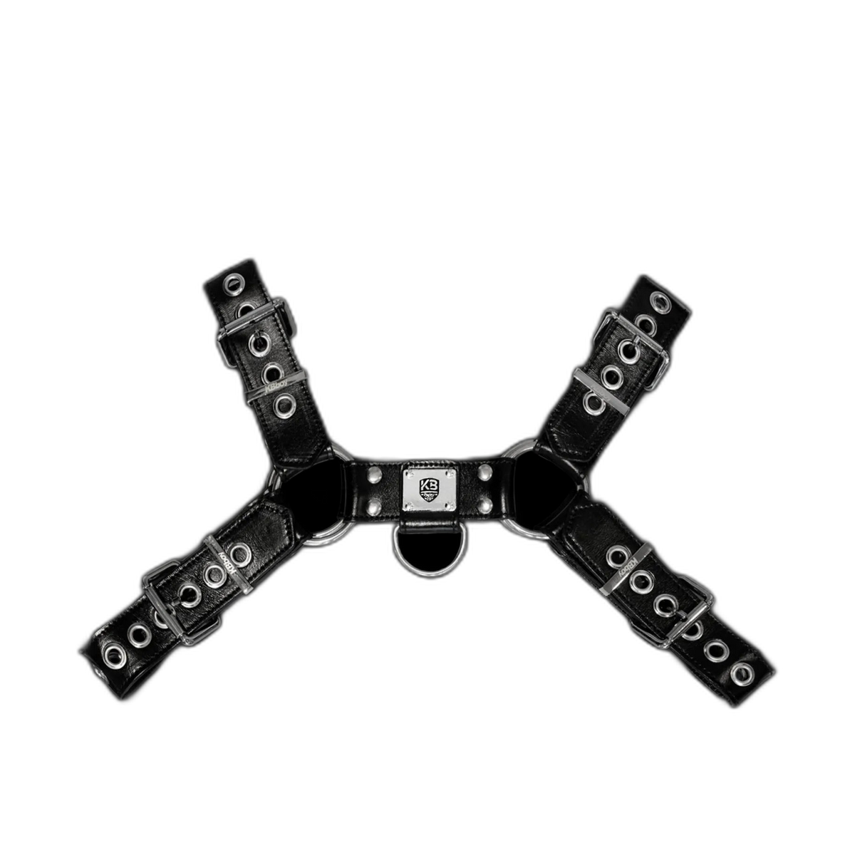 Tumbled Leather Bulldog Harness