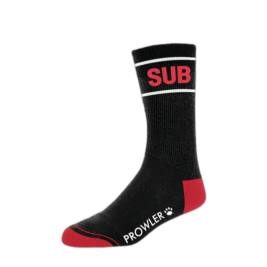 Prowler RED Sub Socks Black Red White