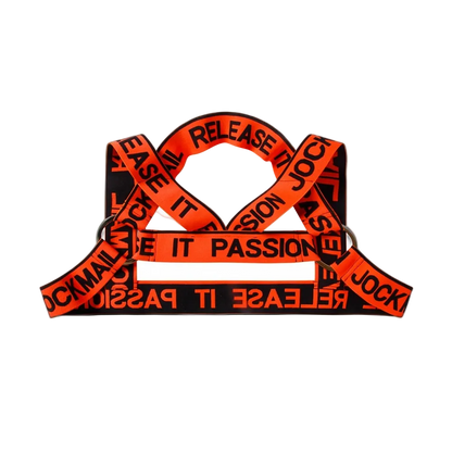 Jockmail Neon Release It Passion Elastic Chest Harness