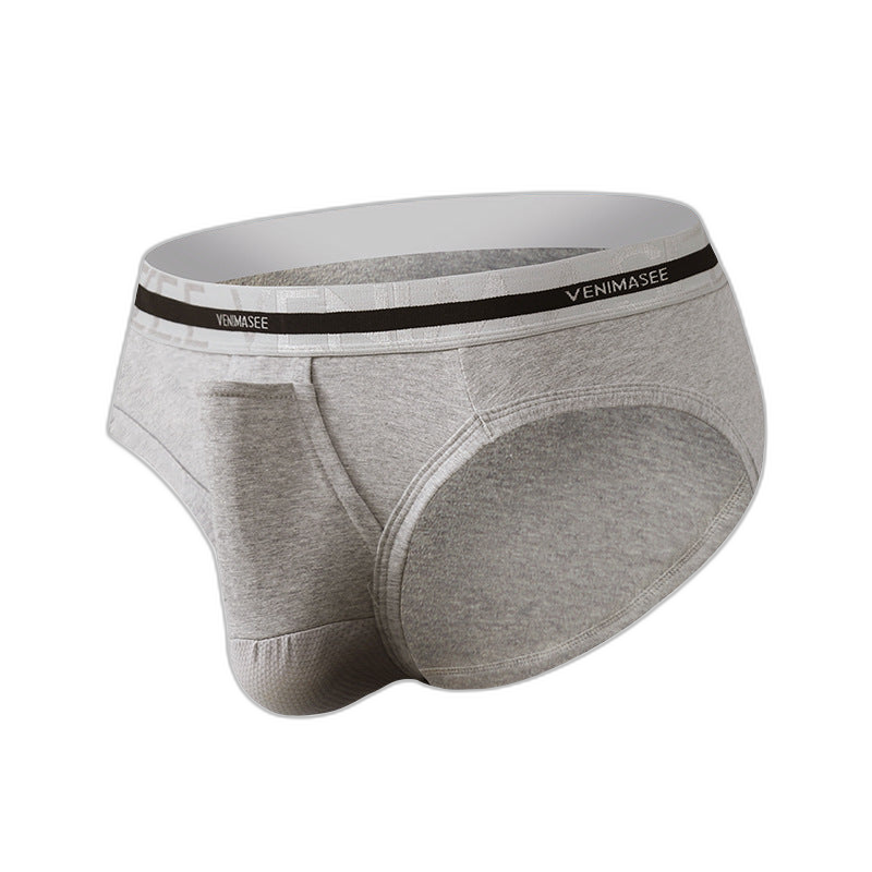Men's Cotton Ball Pouch Separate Briefs