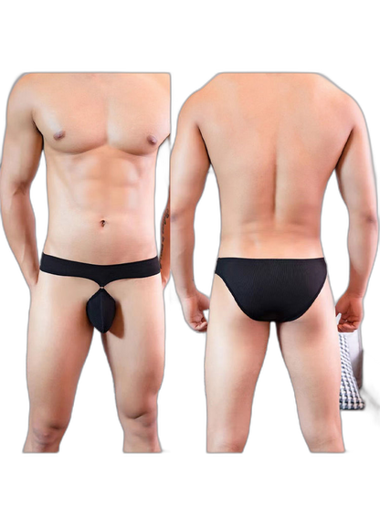 Men's Low Rise Sexy Hollow Pocket Briefs