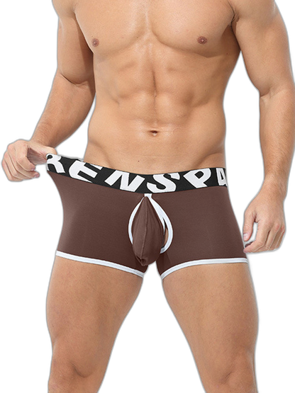 2 Pack Men's Modal Sexy Breathable Classic Trunks
