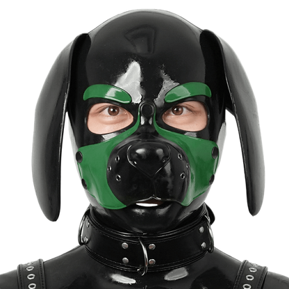 Furrjoi Silicone Beagle Hood Green
