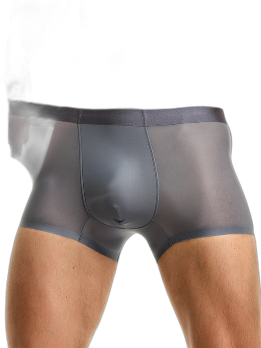 3 Pack Trackless Summer Ultra Thin Pouch Men's Trunks