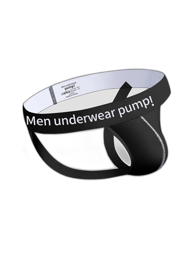 2 Pack Men's Trendy Breathable Sexy Cotton Jockstrap