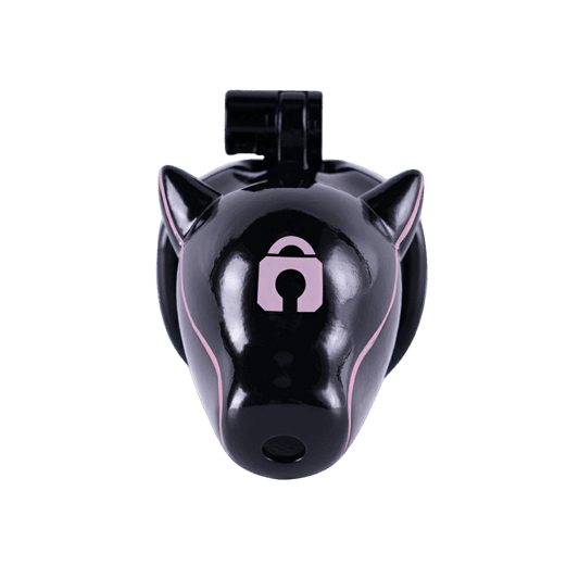 Furjoi Drone Hood Chastity Cage Pink