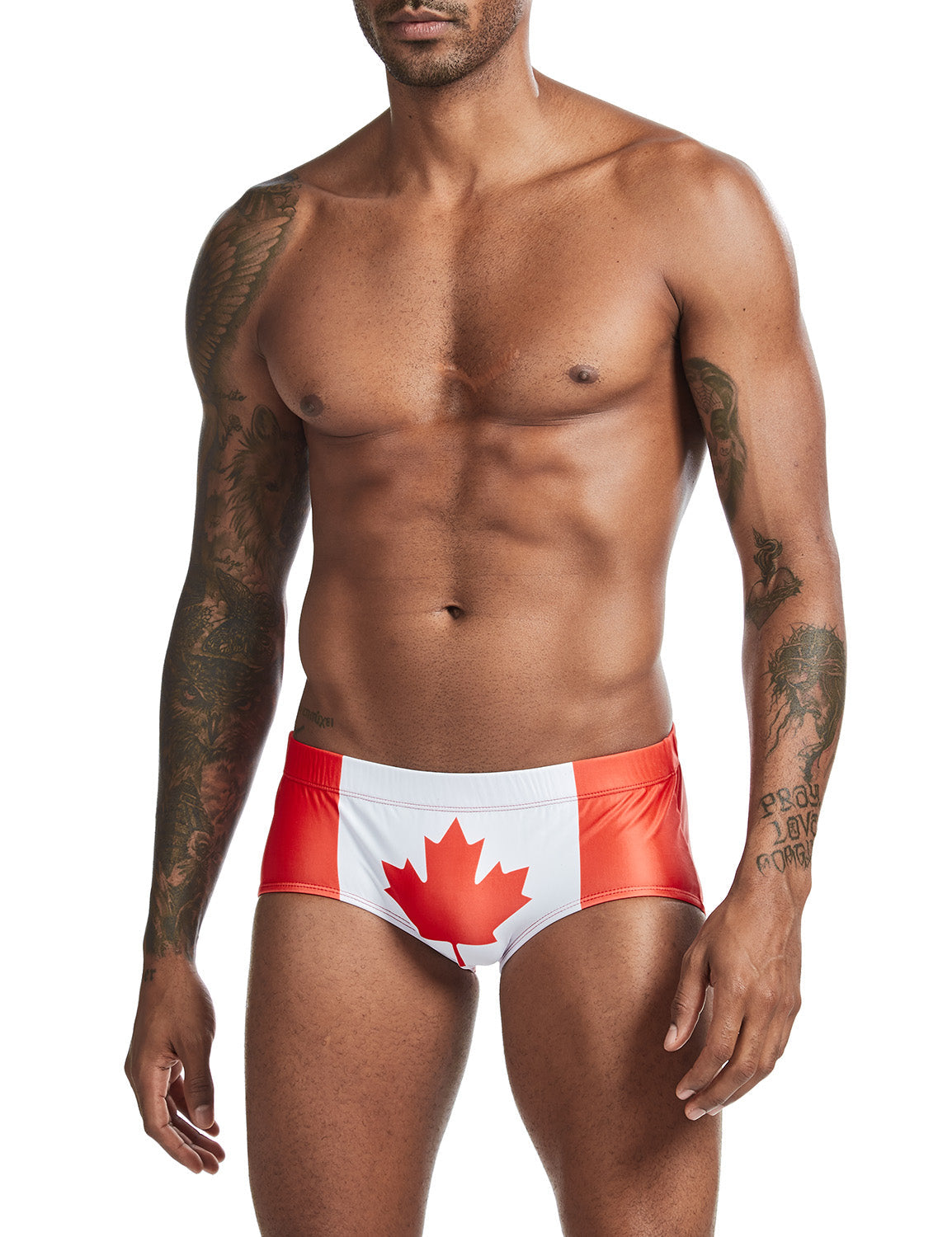 Flag Boxer Brief Swimwear