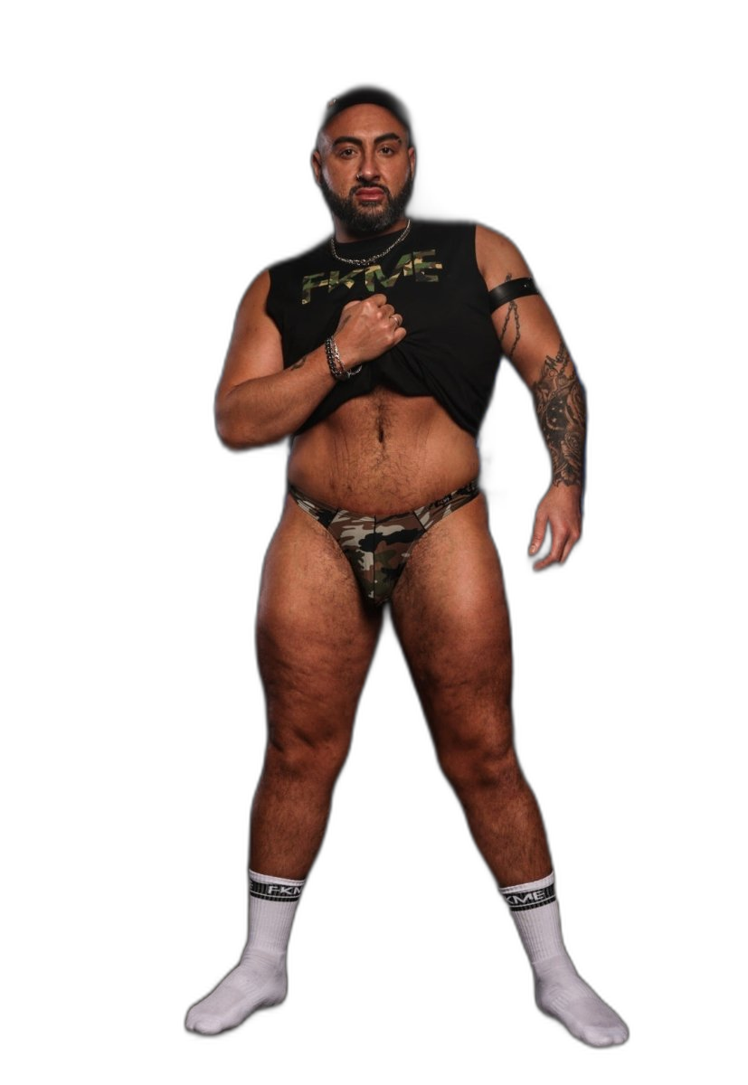 FKME Thong Cammo Green