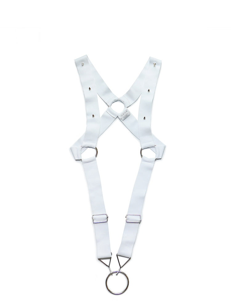 Men's One-piece Suspender Ring Erotic Seduction Metal Thong