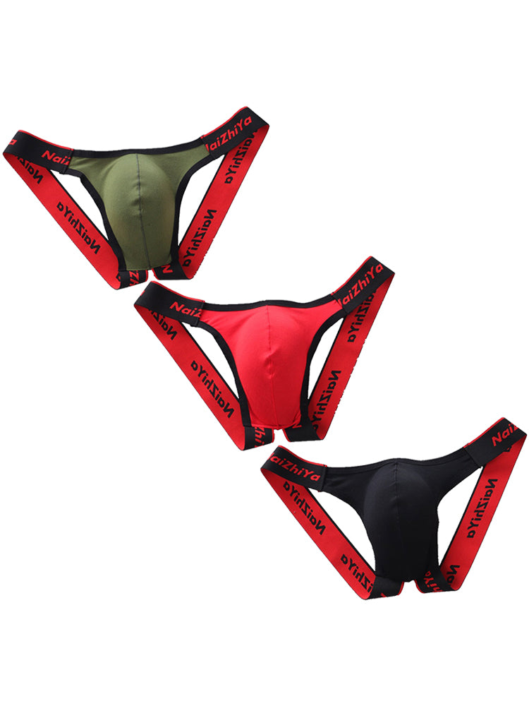 3-Pack Back Empty Hip Sexy Briefs