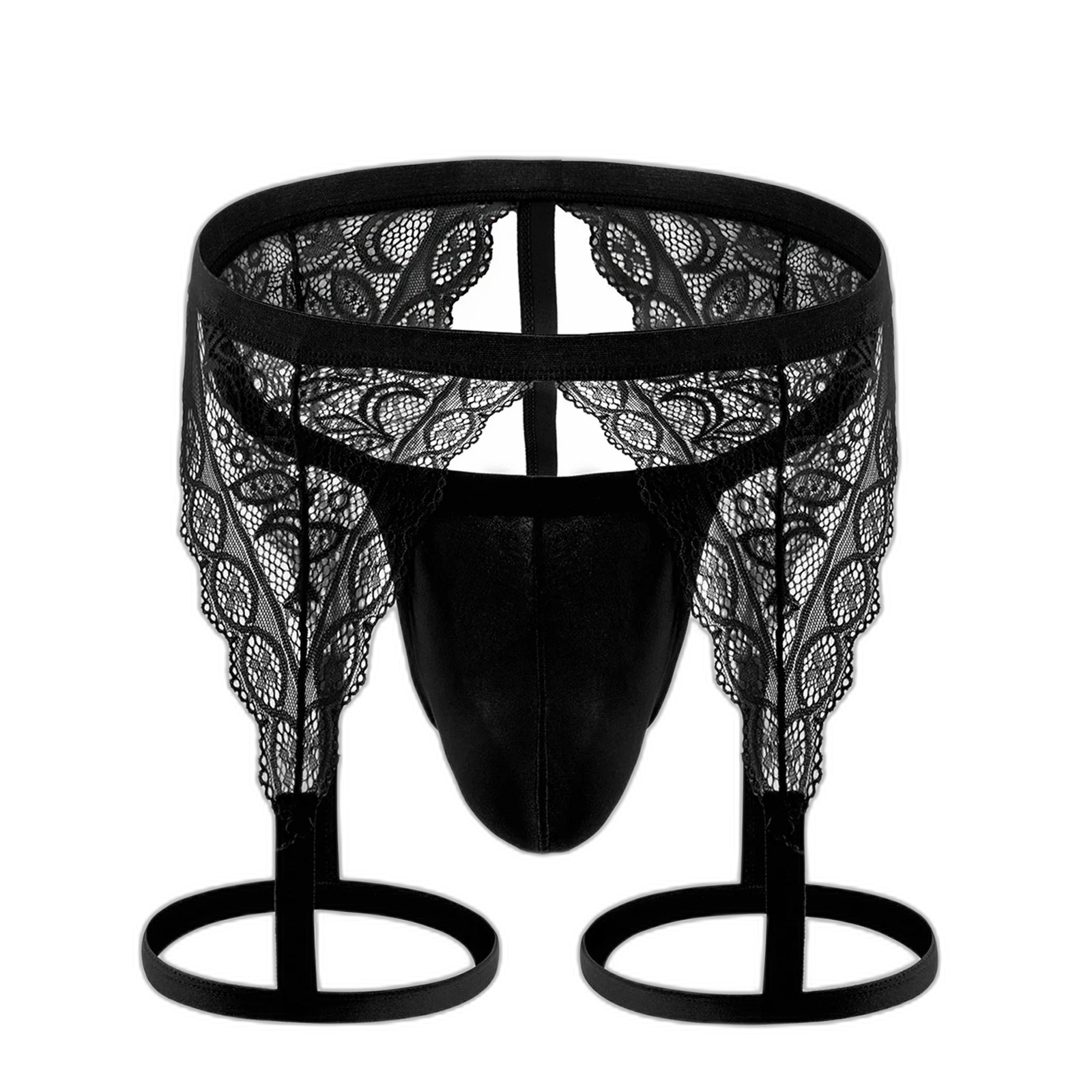 Men's Lace Garter Underwear
