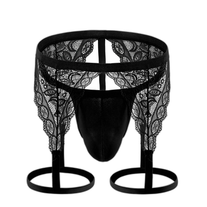 Men's Lace Garter Underwear