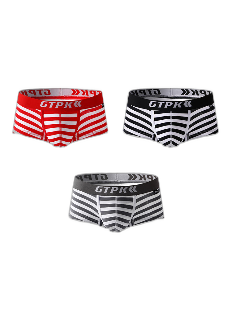 3 Pack Men’s Sexy Breathable Fitness Trunks