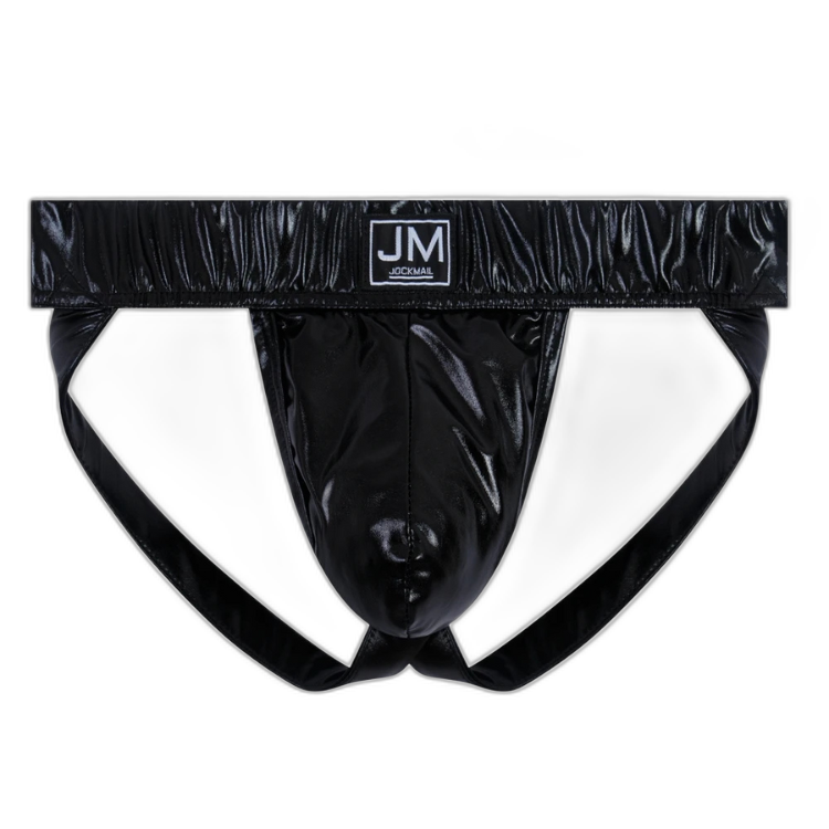 Jockmail Erotic Edge PU Leather Jockstrap