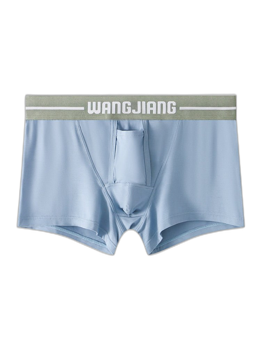 3 Pack Men’s Breathable Trunks with Front Pouch