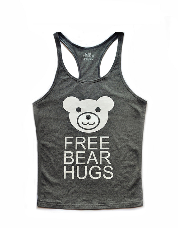 D.M Free Bear Hugs Tank Tops