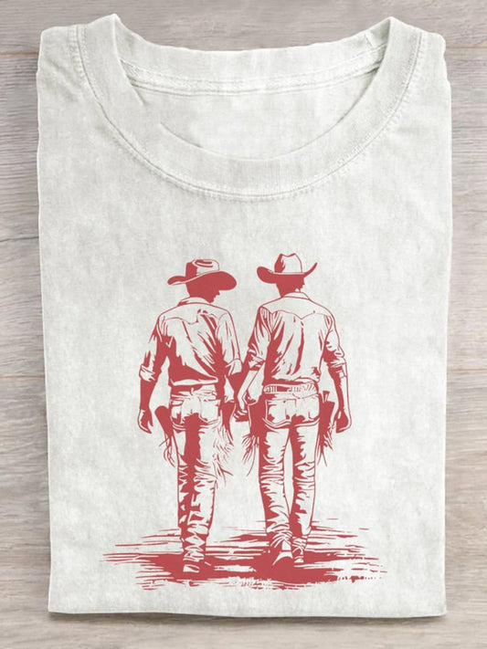 Men's Pride Gay Cowboy LGBT T-shirt