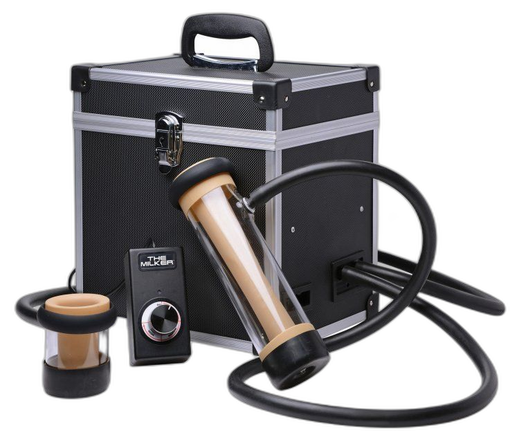 Lovebotz The Milker Dual Cylinder Deluxe Stroking Machine