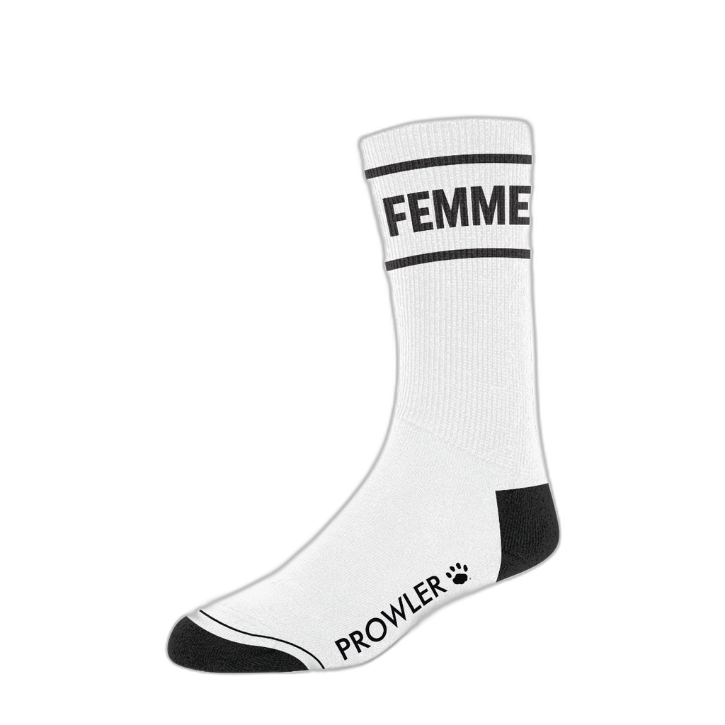 Prowler RED Femme Socks White Black